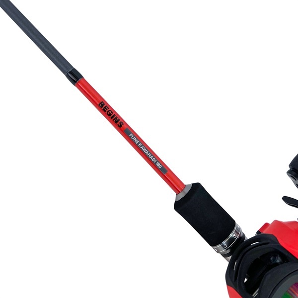 BEGINS FUNE KAWAHAGI SET【船カワハギ用竿とPEライン付両軸リールのセット】